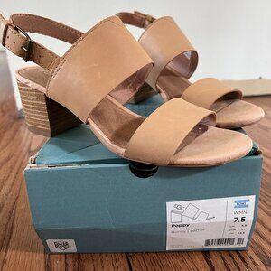 TOMS Poppy leather sandals, 7.5